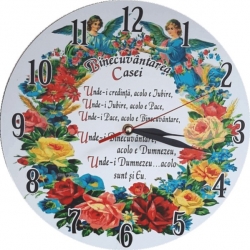 Ceas rotund 28cm, Binecuvantarea casei